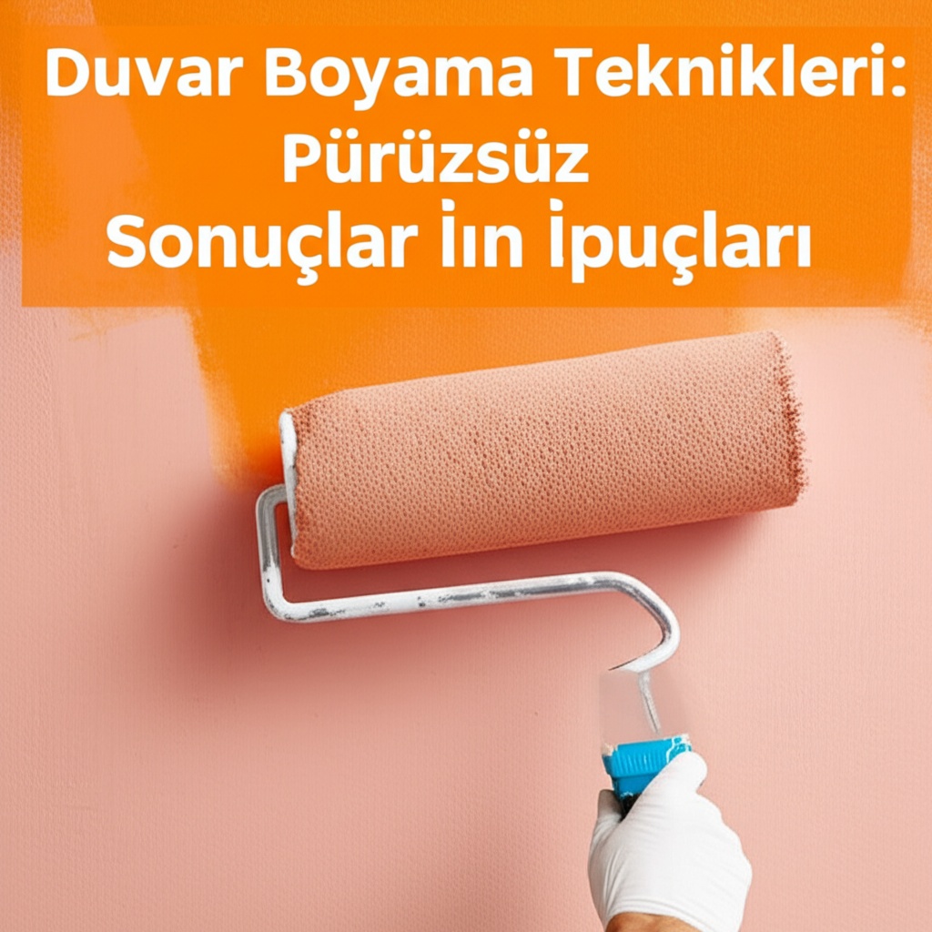 Duvar Boyama Teknikleri: Pürüzsüz Sonuçlar İçin İpuçları