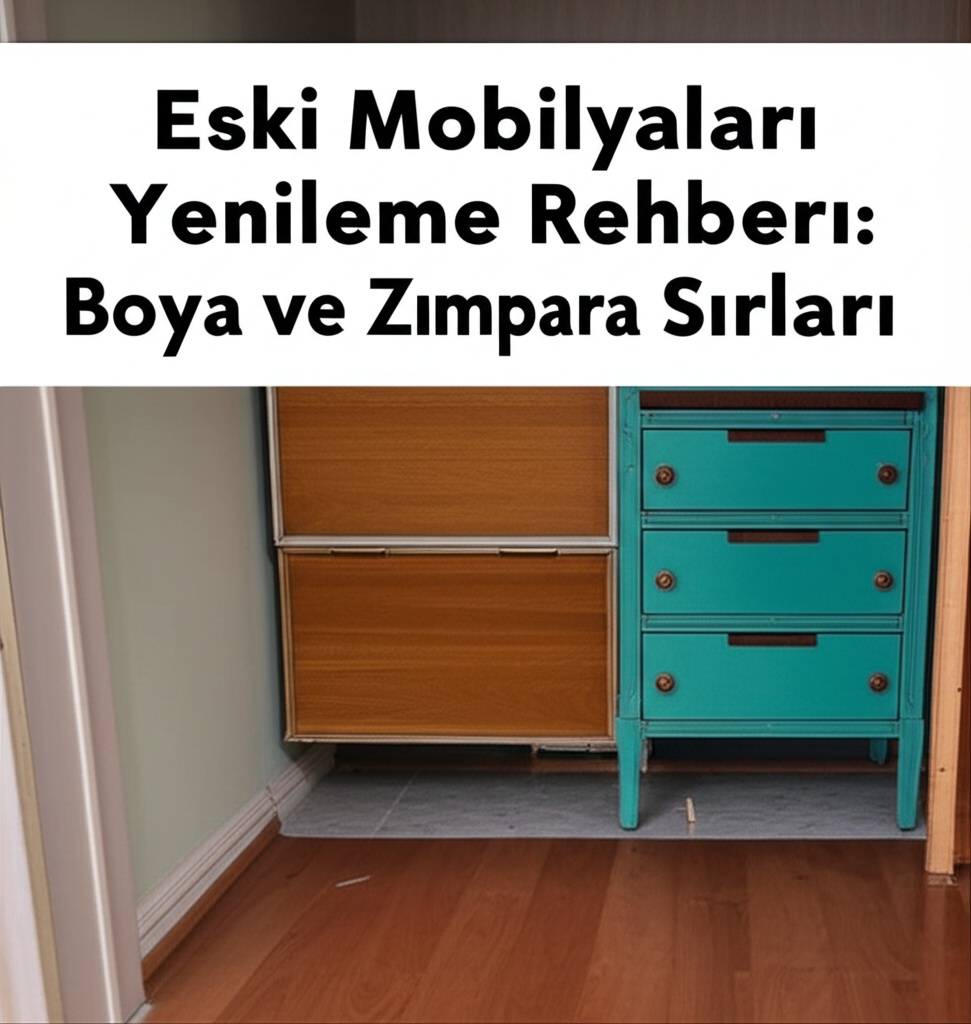 Eski Mobilyaları Yenileme Rehberi: Boya ve Zımpara Sırları