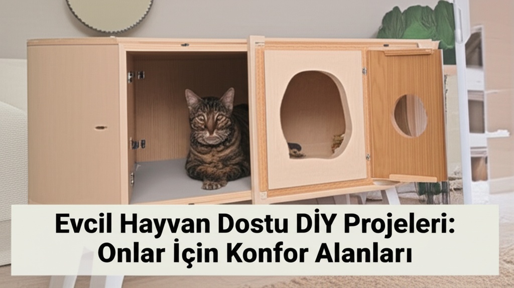 Evcil Hayvan Dostu DIY Projeleri: Onlar İçin Konfor Alanları