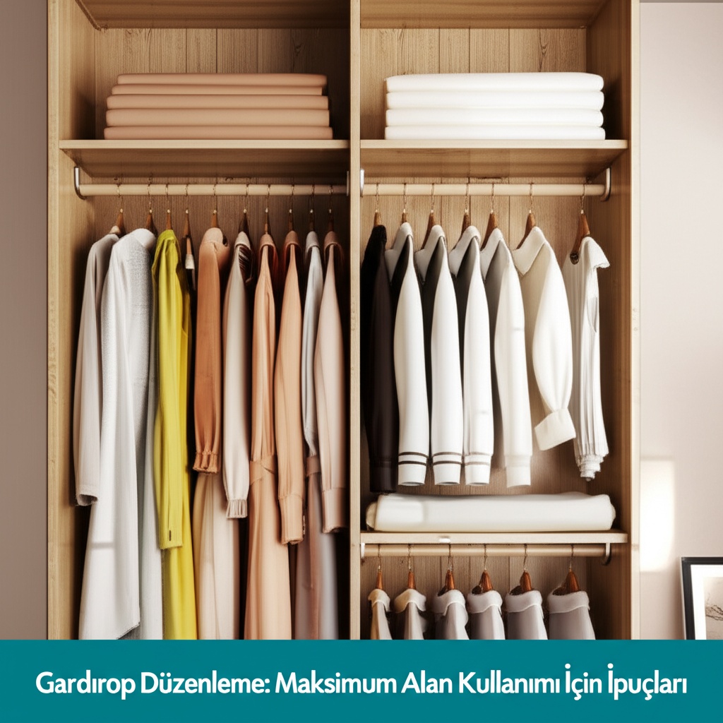 Gardırop Düzenleme: Maksimum Alan Kullanımı İçin İpuçları