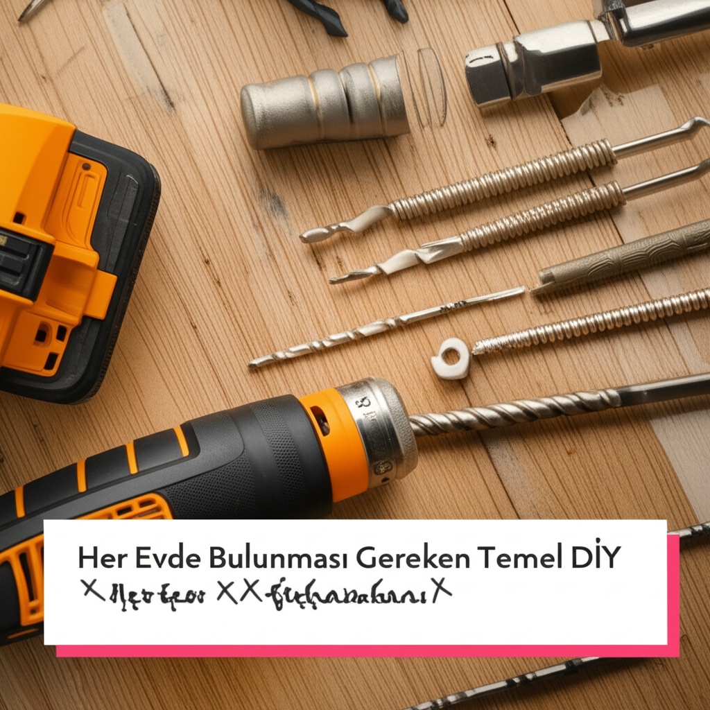 Her Evde Bulunması Gereken Temel DIY Aletleri ve Kullanımları