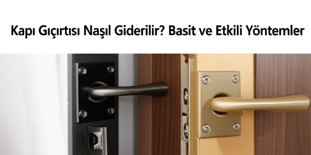 Kapı Gıcırtısı Nasıl Giderilir? Basit ve Etkili Yöntemler