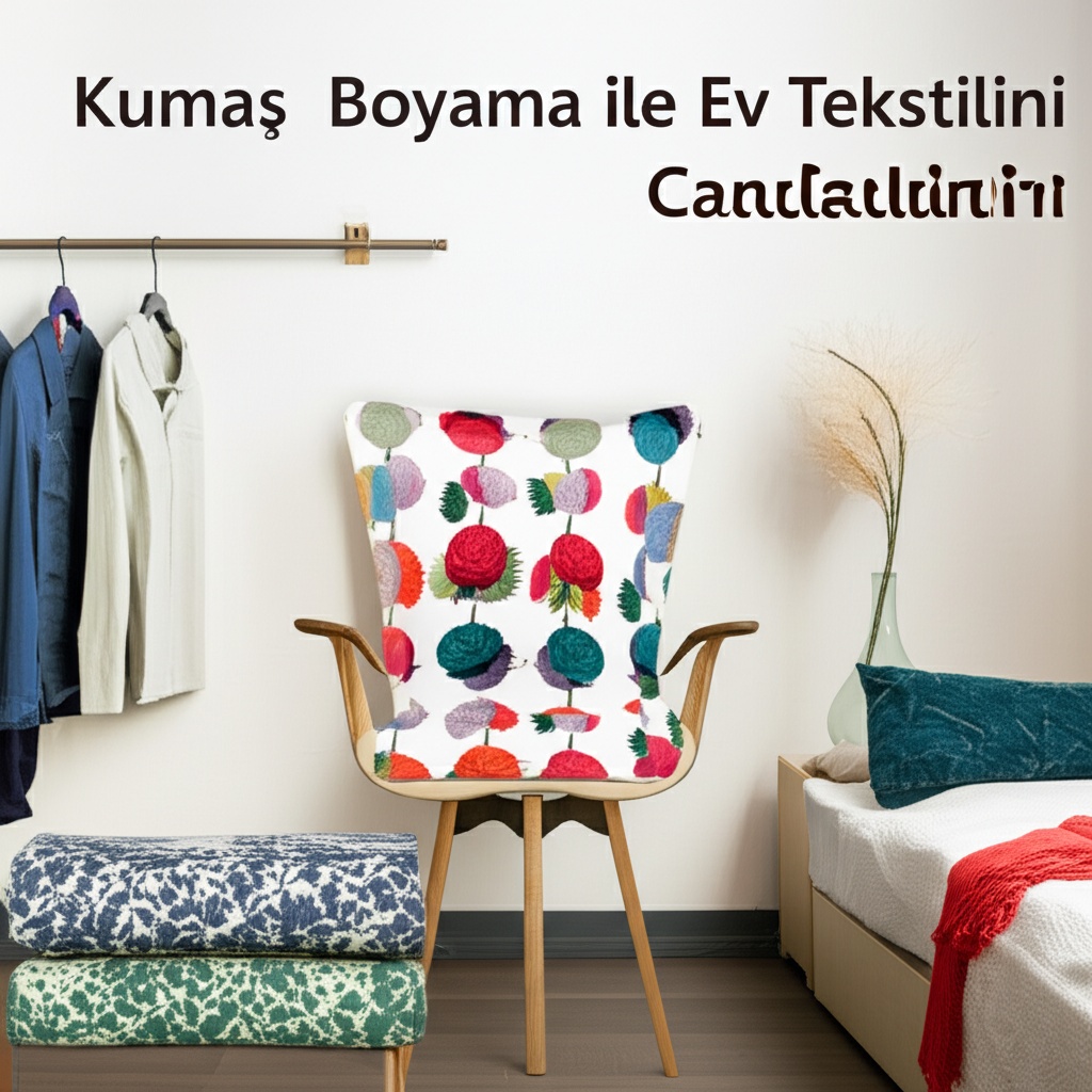 Kumaş Boyama ile Ev Tekstilini Canlandırın