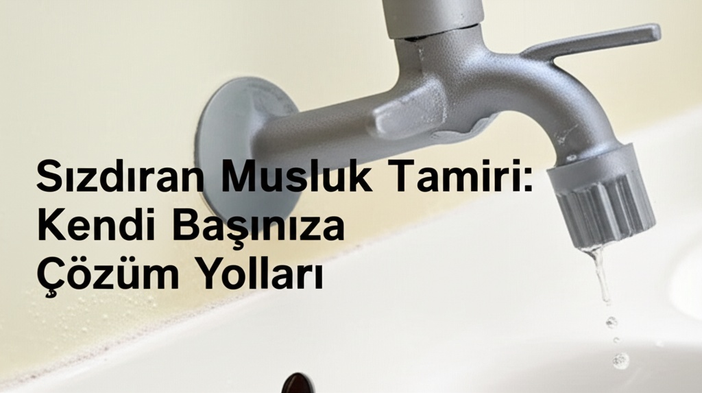 Sızdıran Musluk Tamiri: Kendi Başınıza Çözüm Yolları