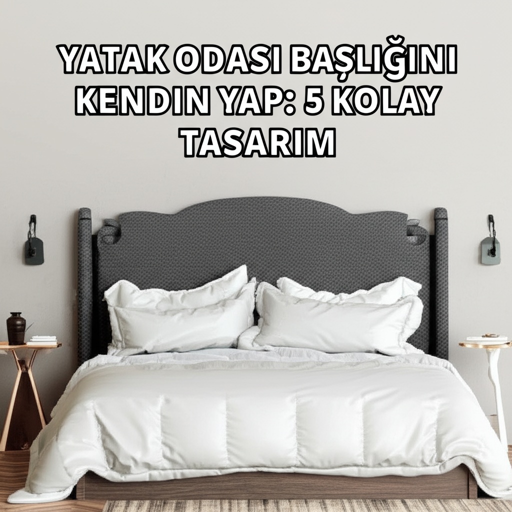 Yatak Odası Başlığını Kendin Yap: 5 Kolay Tasarım
