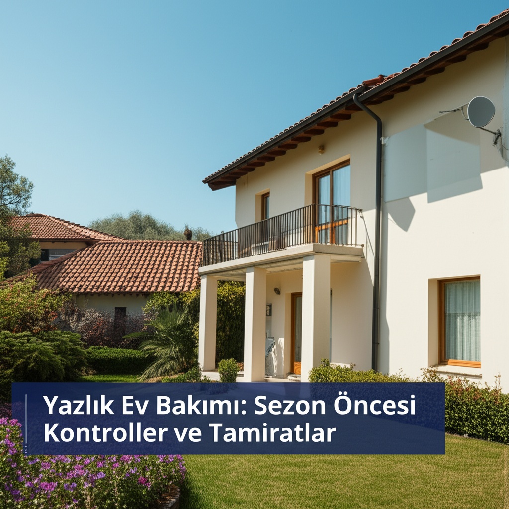 Yazlık Ev Bakımı: Sezon Öncesi Kontroller ve Tamiratlar